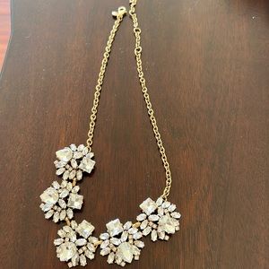 J crew rhinestones necklace